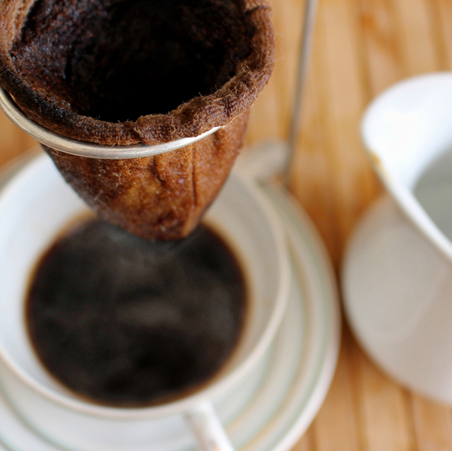 Café coado: como na casa da avó