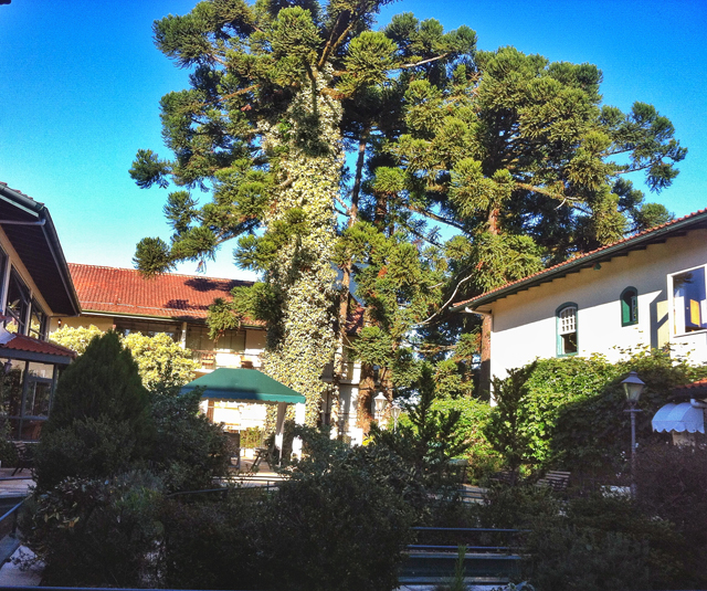 Área do spa Kurotel, em Gramado