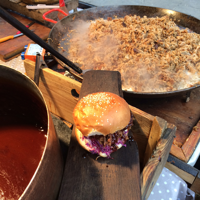 Pulled Pork em Covent Garden: outro mercado para se fartar de comer bem 