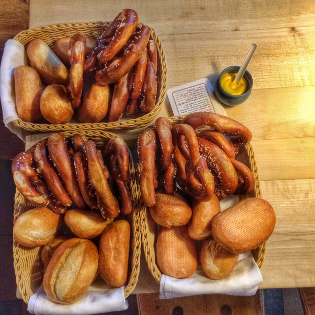 Meus amados pretzels alemães!