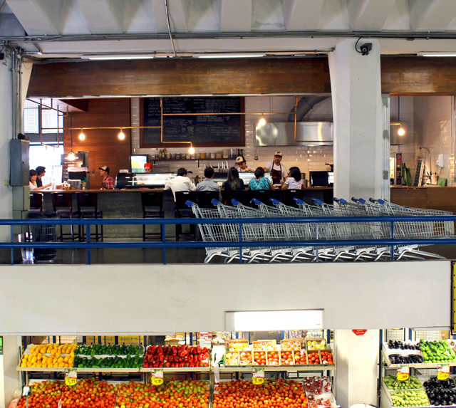 A Comedoria Gonzales, dentro do Mercado de Pinheiros