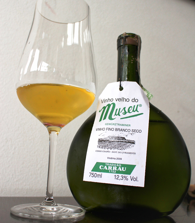 Vinho Velho do Museu Gewustraminer, Vinhos Juan Carrau, Brasil, R$109: "sensual sem ser enjoativo"