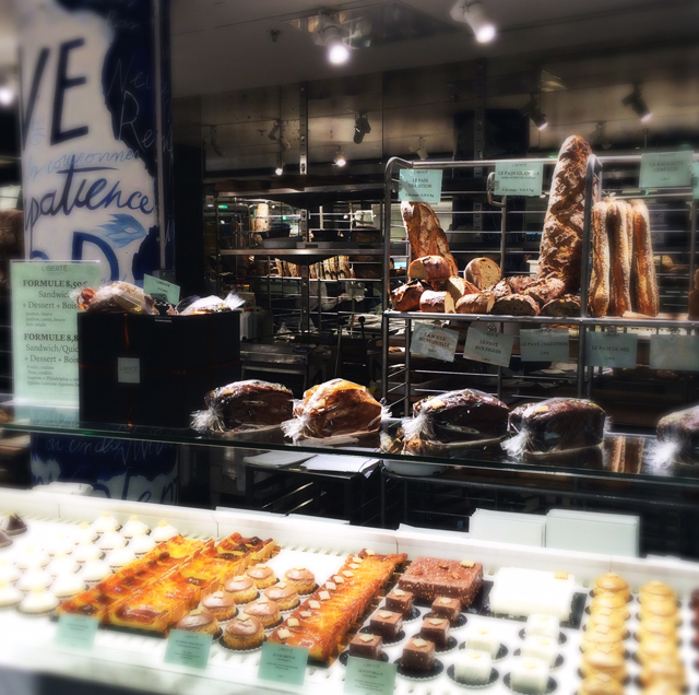 A excelente Boulangerie e Patisserie Liberté, na Galerie Lafayette Gourmet