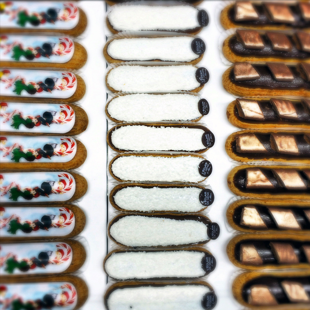 L'Eclair de Génie: 20 ótimos sabores de éclair produzidos diariamente