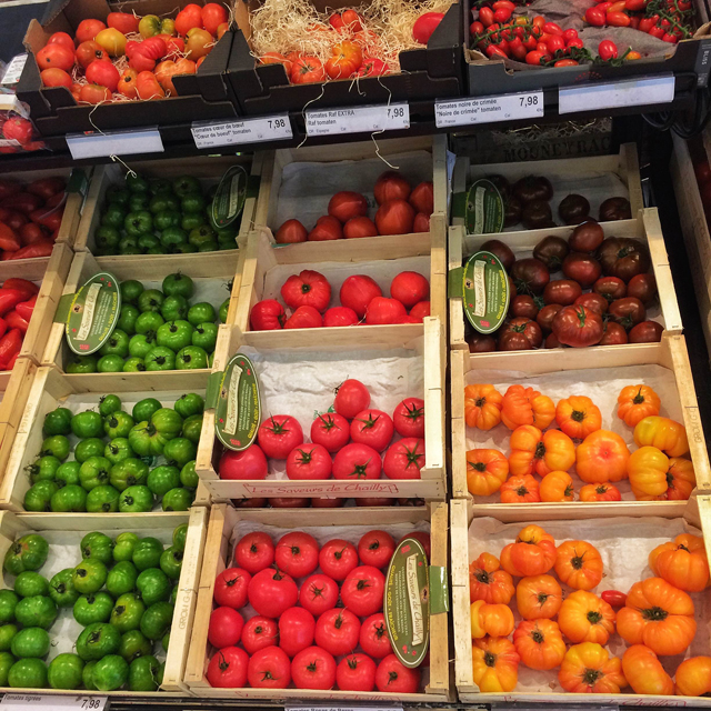 A variedade de tomates do Rob Gourmet's Market