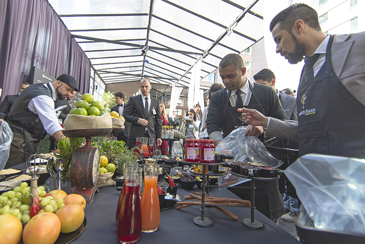 Prova gastronômica: um dos desafios da final brasileira do Diageo World Class