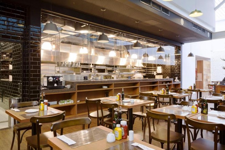 Salão da Hamburgueria Nacional de Moema