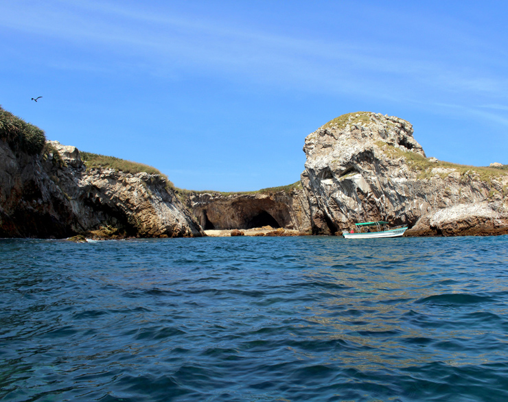 Passeio de barco pelas Ilhas Marietas